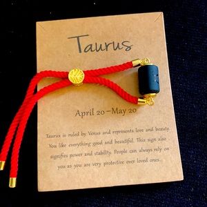 NWT Zodiac sign Taurus bracelet